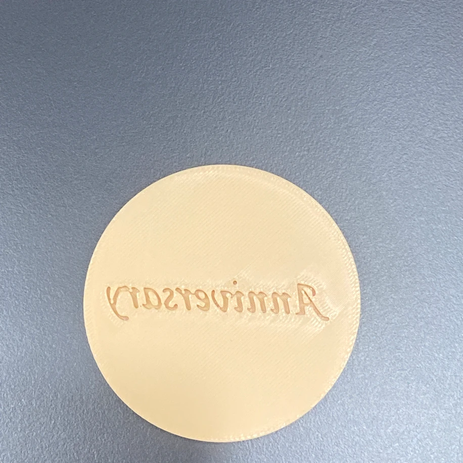 Anniversary Cupcake Kalıbı