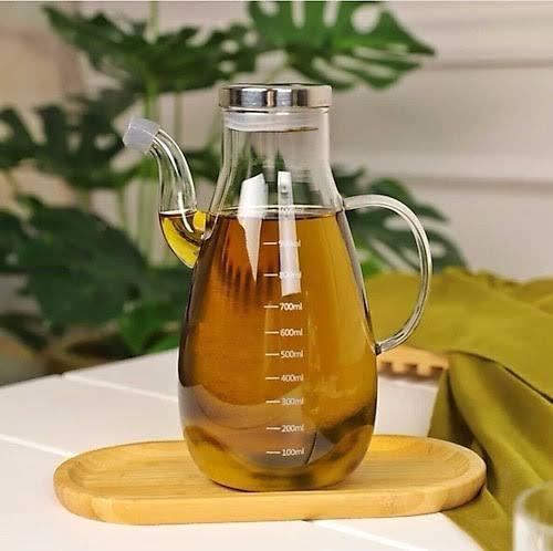 AROW Arow Lucca  1000 Ml Yağdanlık Borosilikat Cam