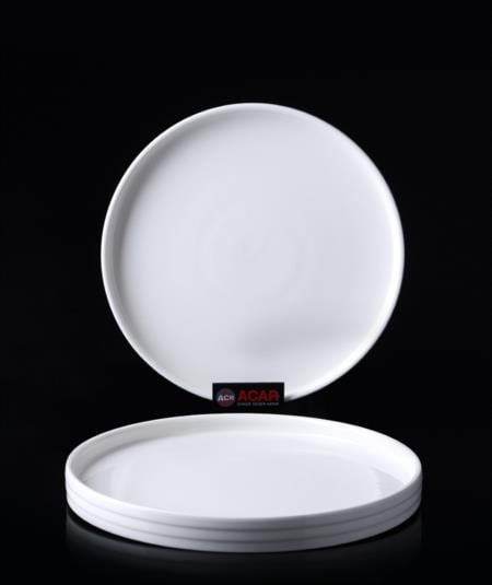 ACAR Porselen Yuvarlak Tabak - 23,5 cm