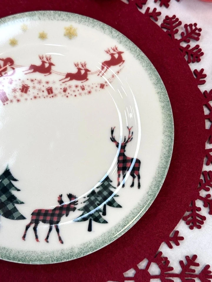 KOSAVA Porselen Pasta Tabağı 20 Cm