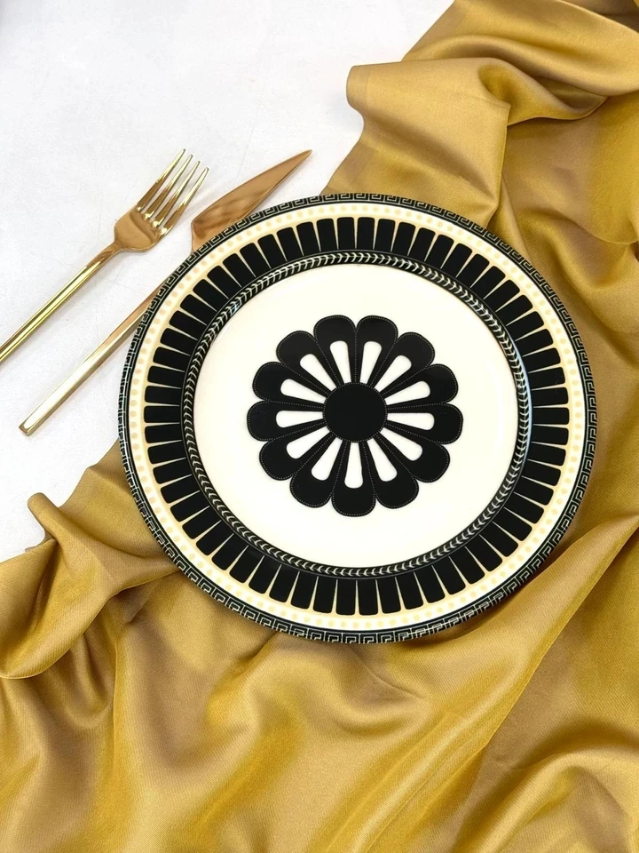 KOSAVA Porselen Pasta Tabağı 20 Cm