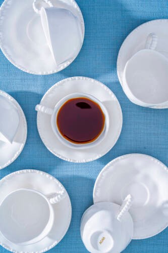 Mılano 6 Lı Çay Fincan Seti