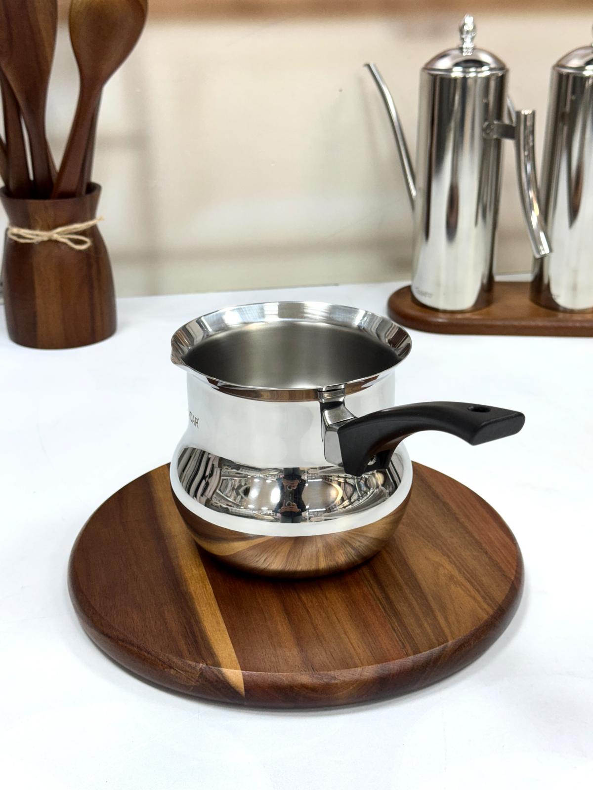 Karmen Bakalit Saplı Çelik Cezve No-7 1100 ml