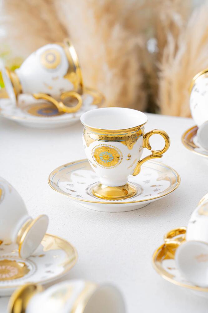 Zaıra 6 Lı Kahve Fincan Takımı 100 Ml