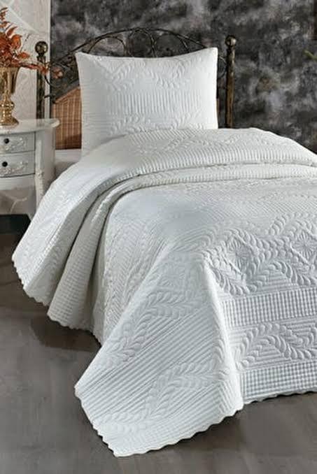 Berry Concept Mikro Yatak Örtüsü Ultrasonik Tek Kişilik