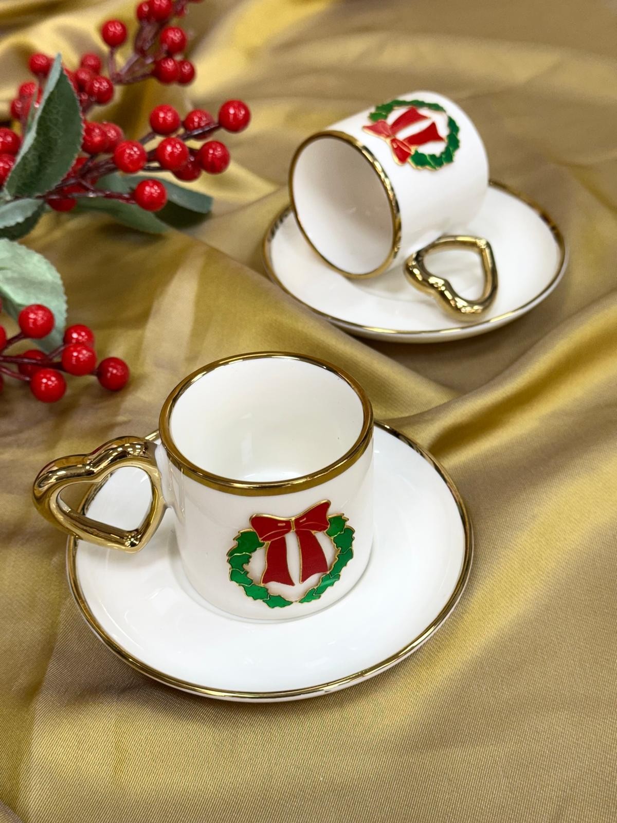 ACAR Limoges 2 Kişilik Kahve Fincanı Takımı - 100 ml