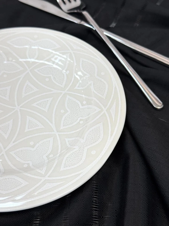 KOSAVA Porselen Pasta Tabağı 20 Cm