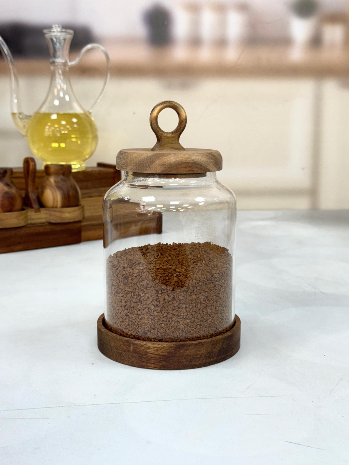 Borosilikat 1100 Ml Cam Kavanoz