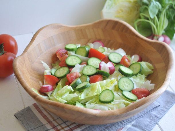 BAMBUM SALVADOR  SALATA VE MEYVE KASESİ DERİN 30 CM