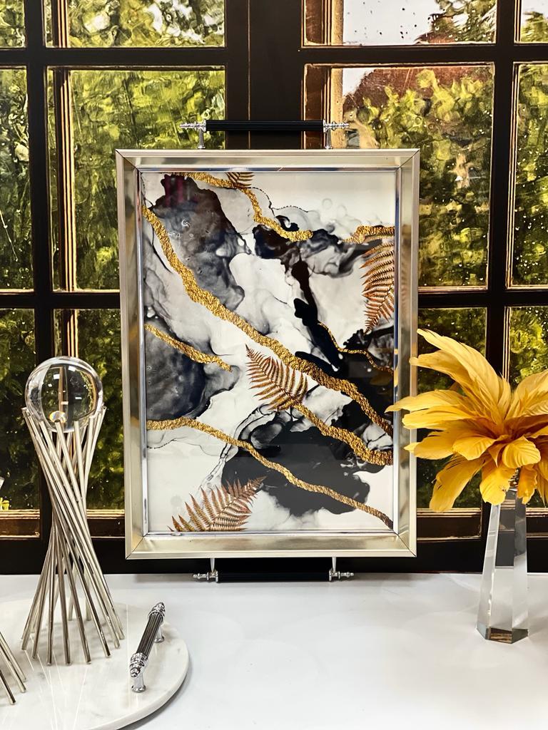 SEMBOL Sembol Dekoratif Tepsi 43/31 Cm