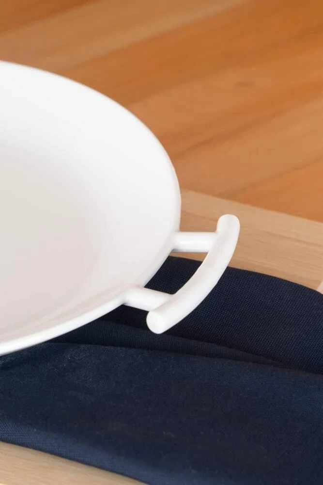 ACAR Bianco Perla Yuvarlak Tabak 23,5 Cm