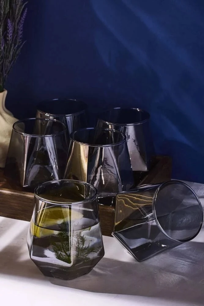 Perotti HANEY FÜME CAM BARDAK 6 LI 320 ML