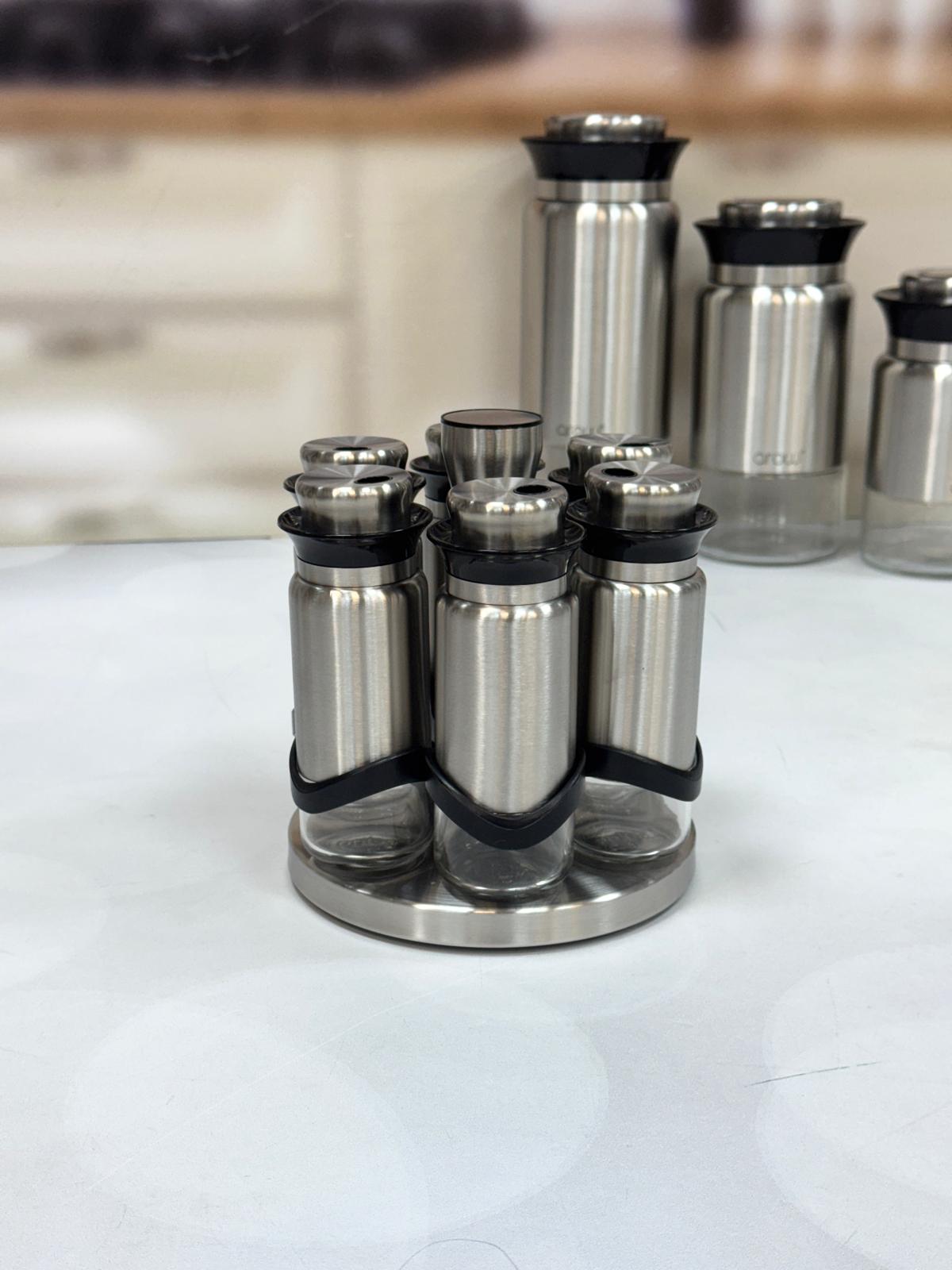 İgor 7 Li Döner Standlı Baharat Seti