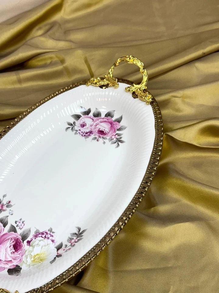 ŞAHANE HOME Ayaklı Dekoratif Sunumluk 39/23 CM