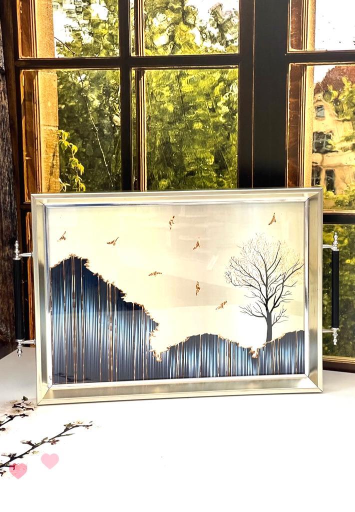 SEMBOL Sembol Dekoratif Tepsi 43/31 Cm