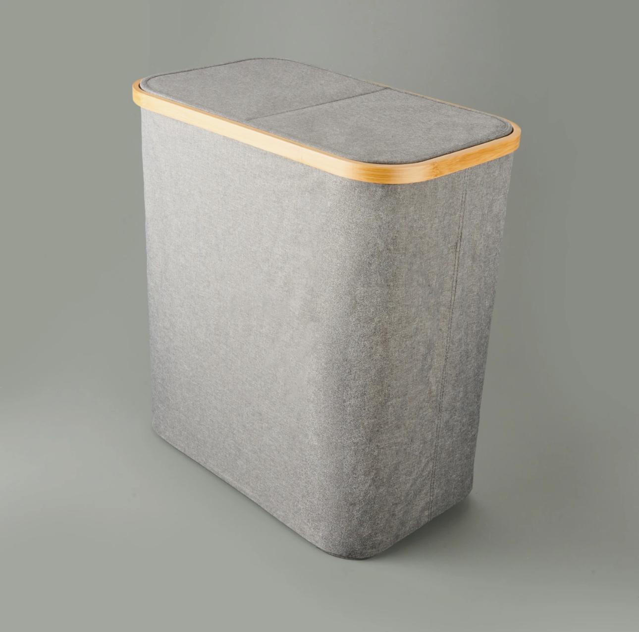 AROW 2 Bölmeli Katlanabilir Çamaşır Sepeti