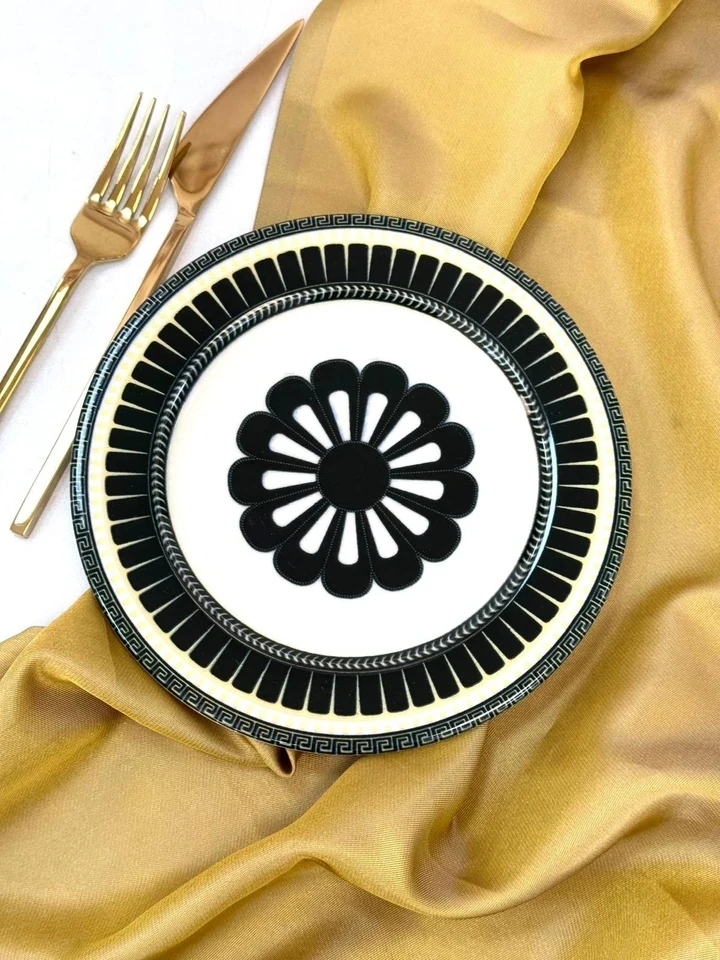 KOSAVA Porselen Servis Tabağı 26 Cm