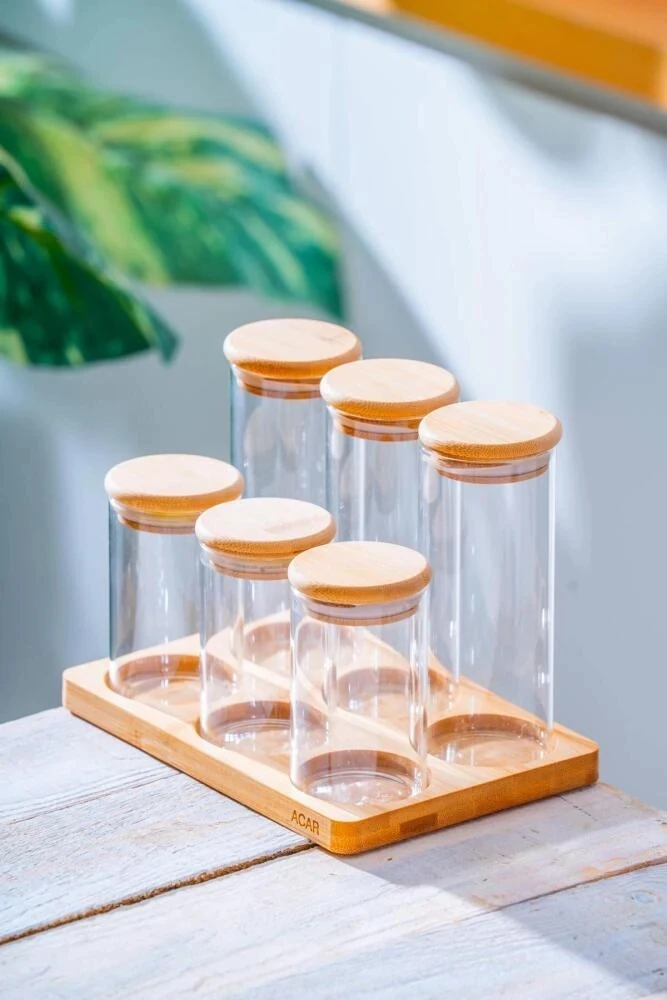 ACAR MALIBU 6 LI BAMBU STANDLI BAHARATLIK