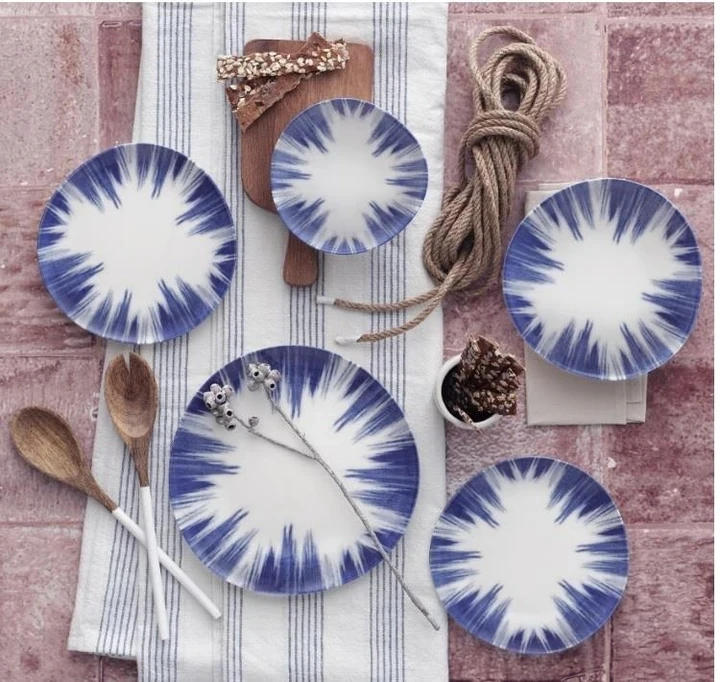 GÜRAL PORSELEN Güral Porselen Rodin Yemek Takımı Elegant DG 24 Parça