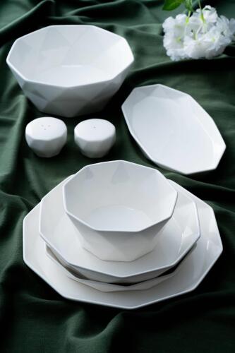 Diamond 29 Parça 6 Kişilik Porselen Yemek Takımı