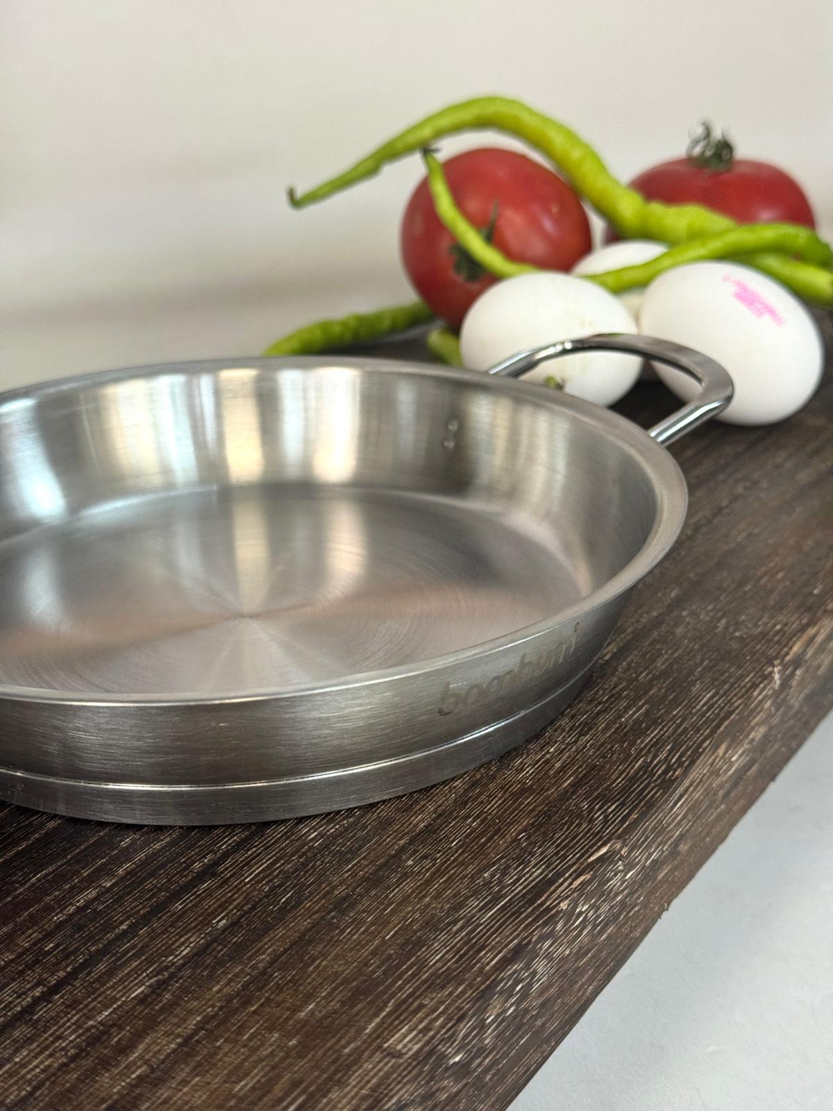 Paslanmaz Çelik Sahan 18 cm