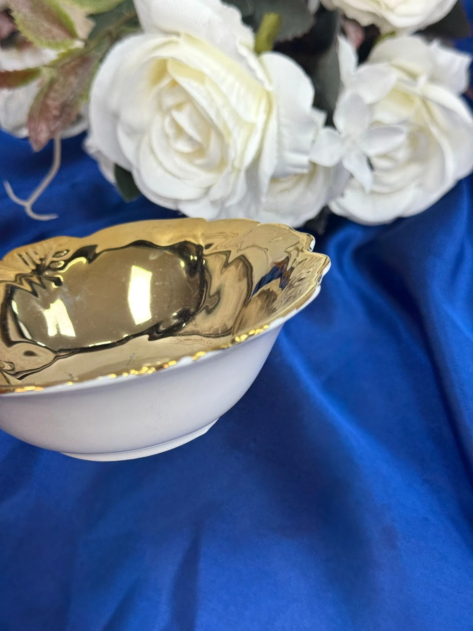 ACAR MARLA GÜL DESEN PORSLEN KASE 12 CM