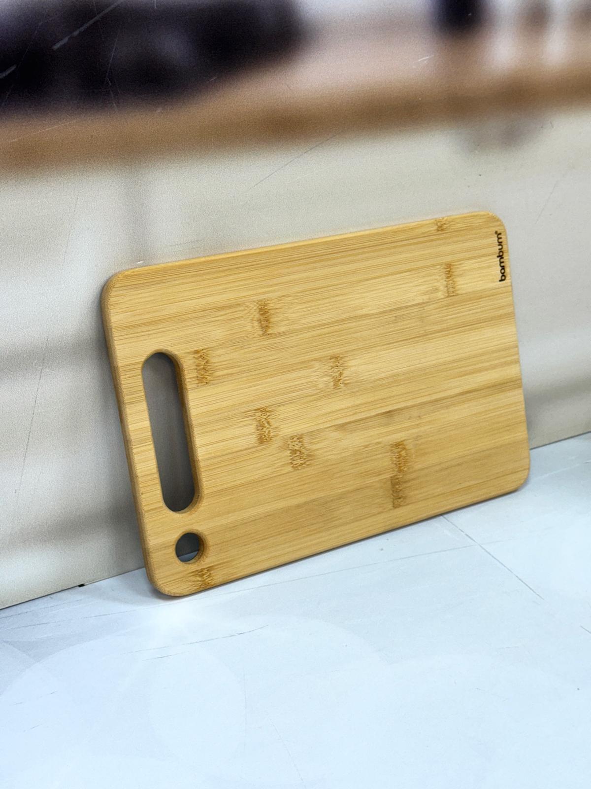 Çift Taraflı Çelik Ve Bambu Kesme Tahtası 30/20 Cm