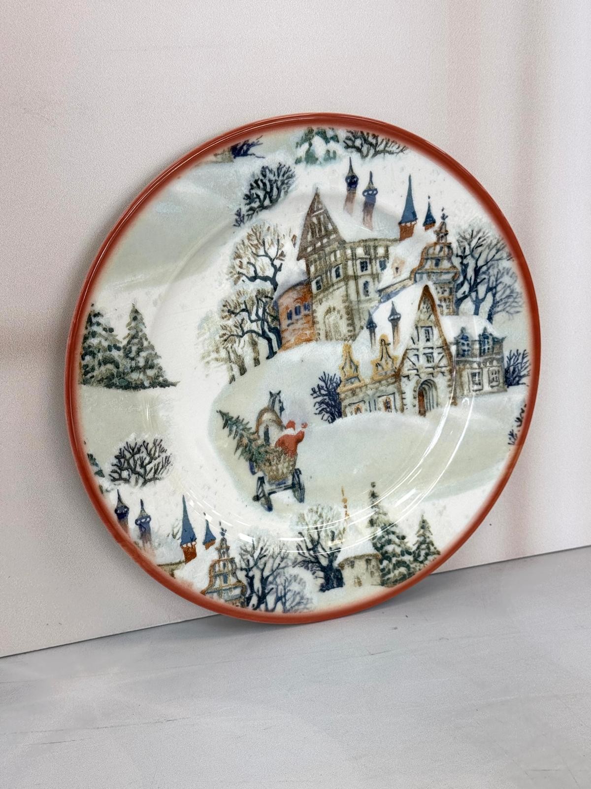 KOSAVA Porselen Servis Tabağı 26 Cm