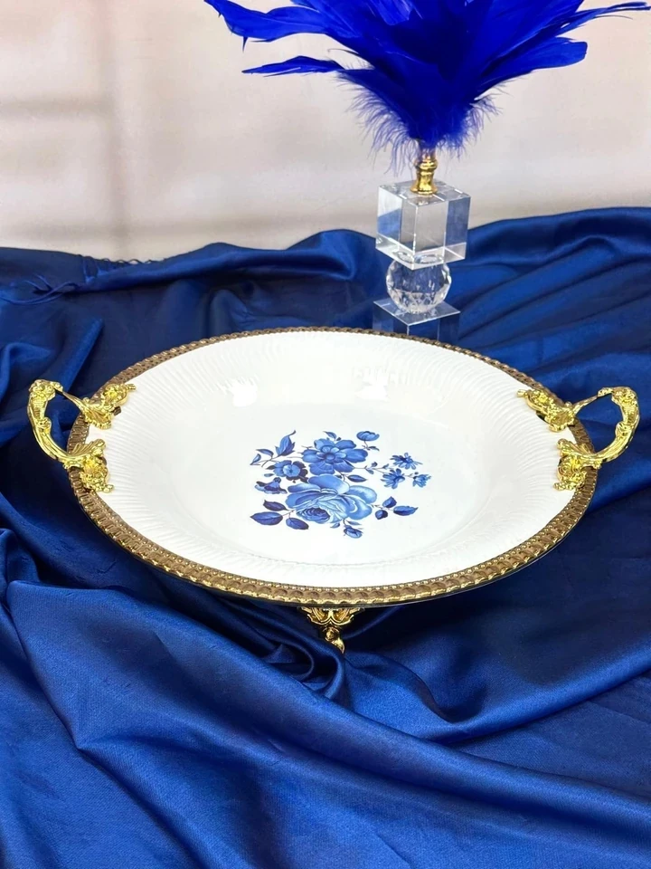 ŞAHANE HOME Ayaklı Dekoratif Sunumluk 30 CM