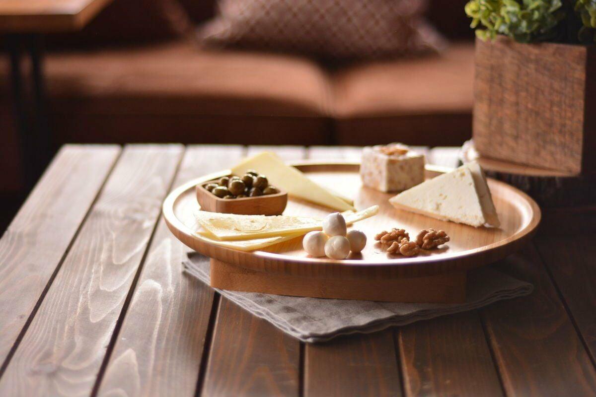 Olimpius Ayaklı Sunum Tepsisi 33 cm