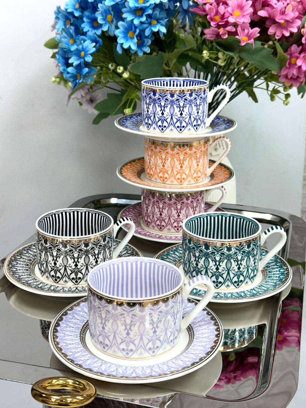 Papatya 6 Kişilik Çay Seti 200 cc