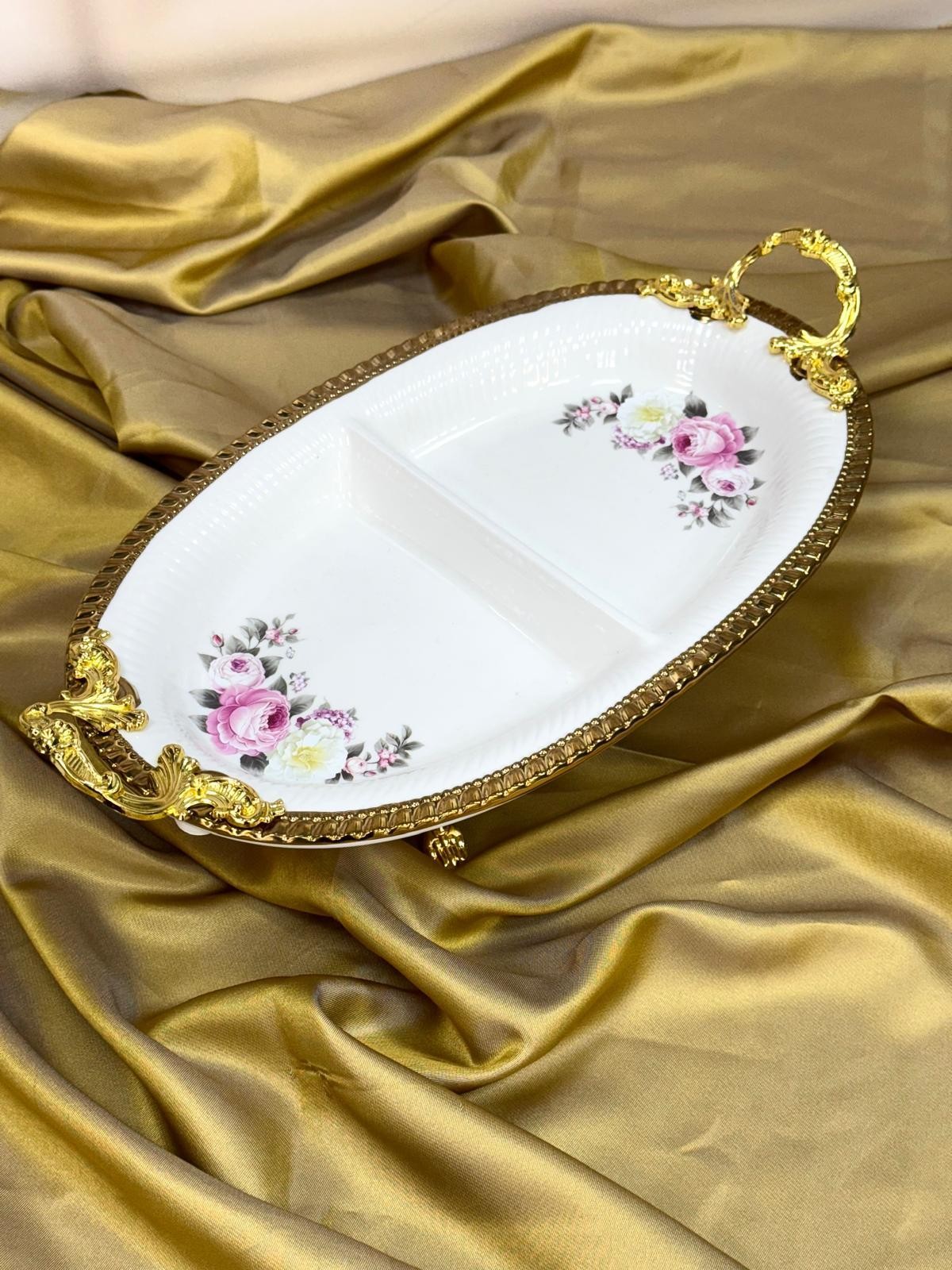 ŞAHANE HOME Ayaklı Dekoratif Sunumluk  22/36 CM