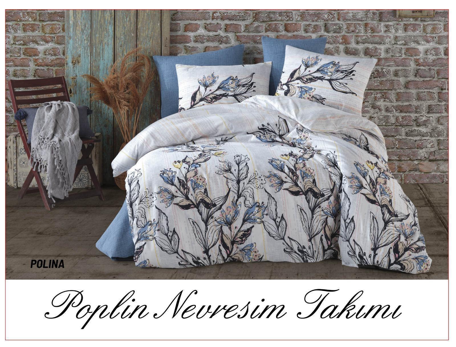 POLİNA ÇİFT KİŞİLİK NEVRESİM TAKIMI