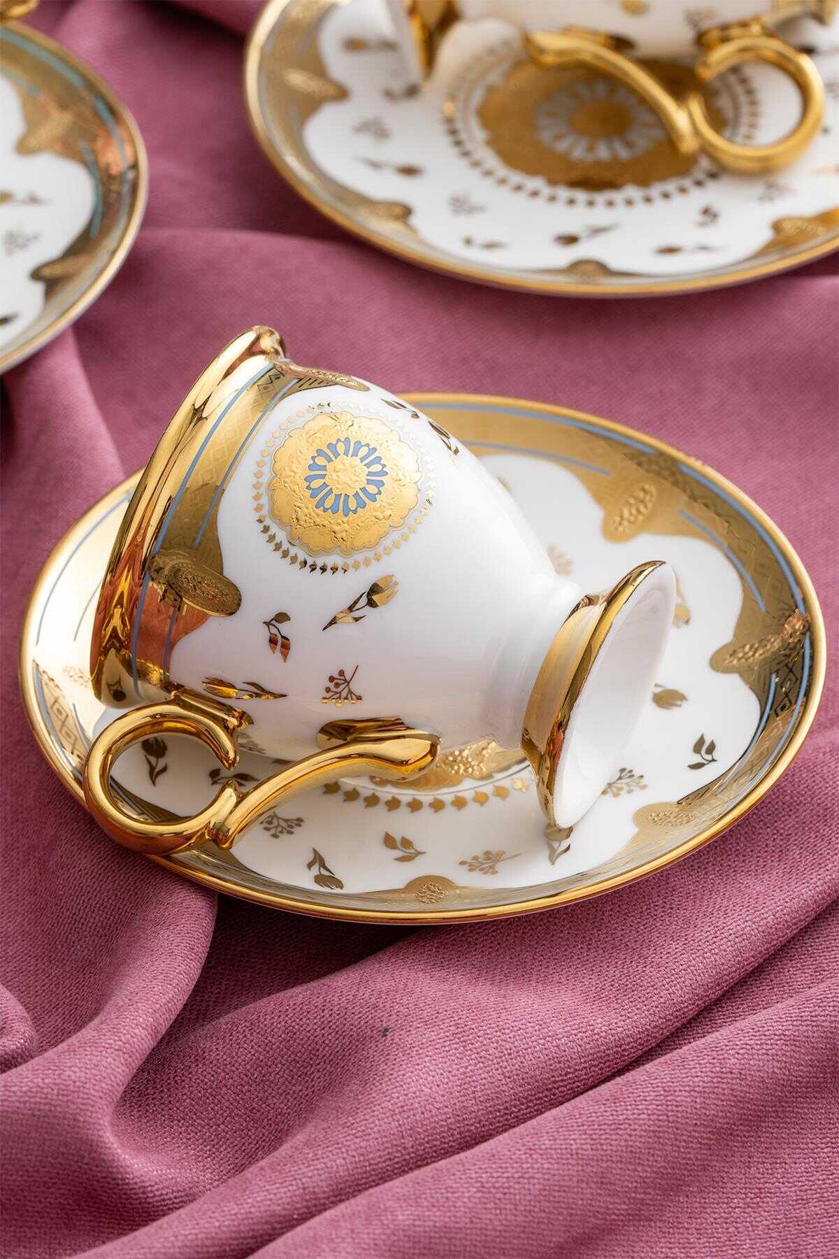 ACAR Zaıra 6 Lı Kahve Fincan Takımı