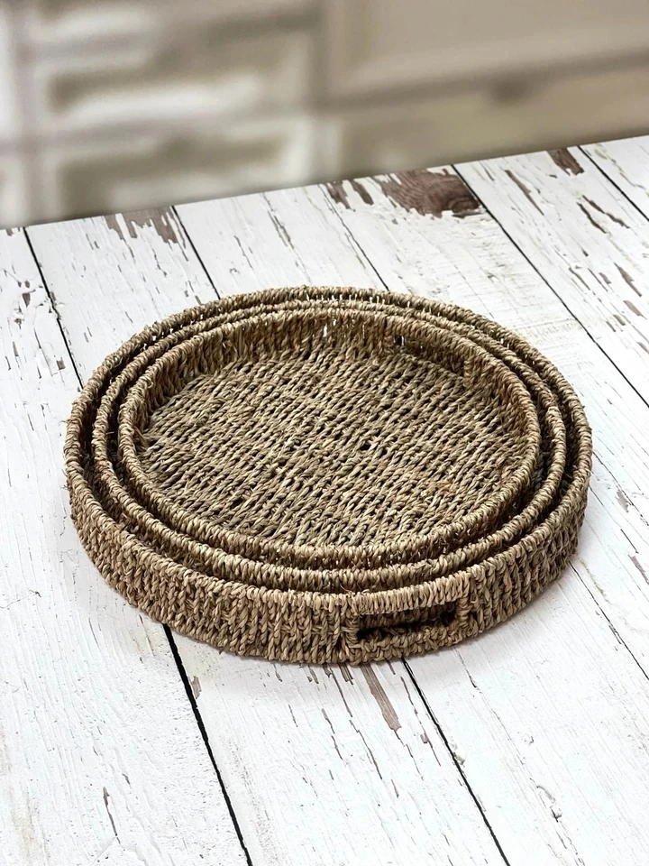 Perotti Perotti Pıcnıc Hasır 3`Lü Tepsi 32/36/40 Cm