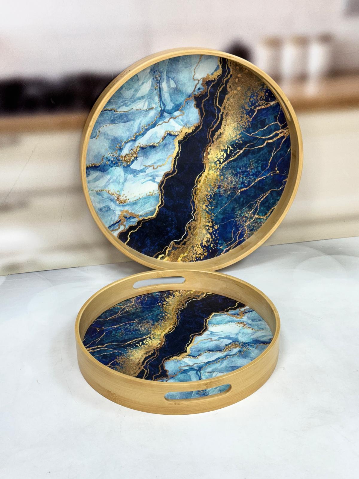 CARNELL 2 Lİ YUVARLAK TEPSİ 37/30 CM