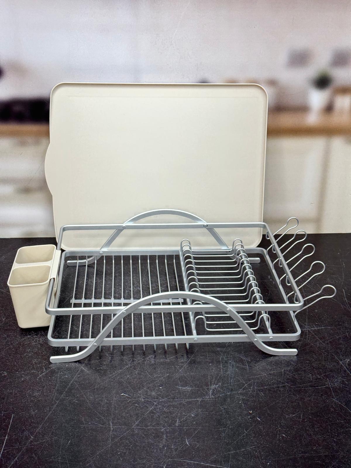 Alüminyum Bulaşık Sepeti Krem