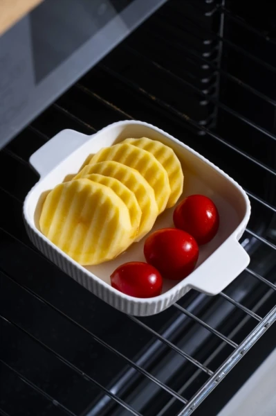 Nova 16 cm Kare Porselen Kase