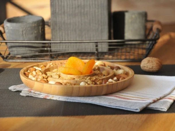 BAMBUM FUFU 3 BÖLMELİ ZEYTİNLİK 19 CM