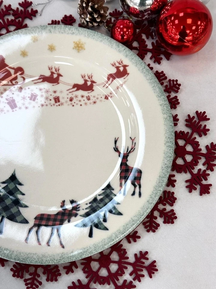 KOSAVA Porselen Servis Tabağı 26 Cm