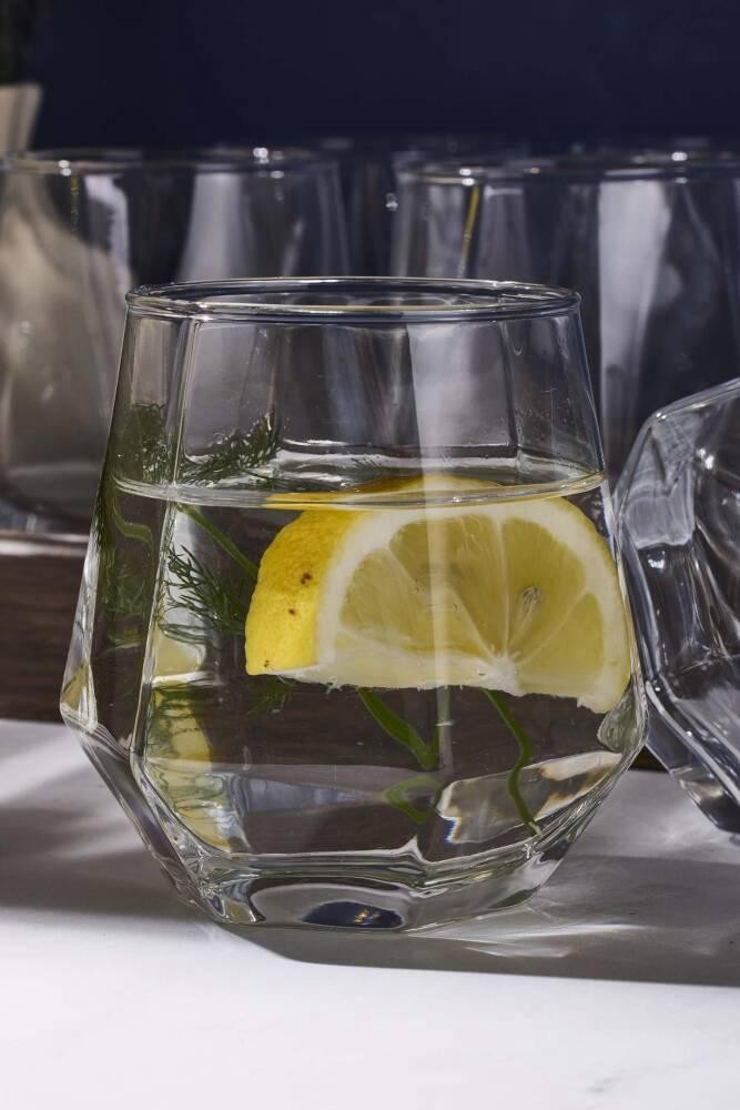 Perotti HARPER 6 LI CAM BARDAK  ŞEFFAF DÜZ 320 ML