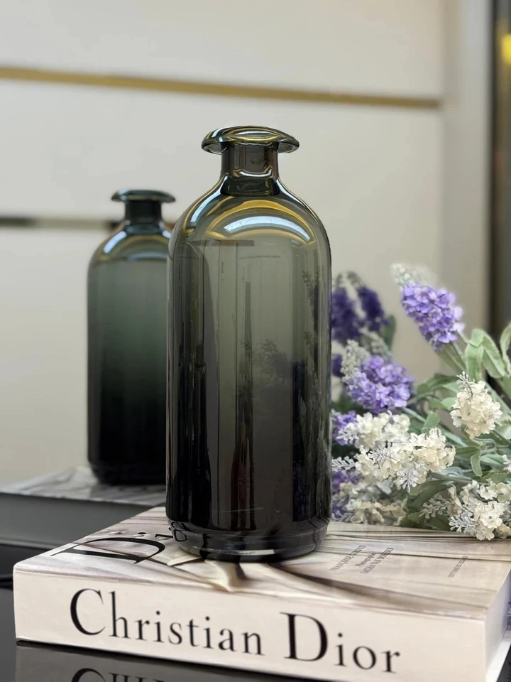 AROW Füme Cam Vazo 26/10 cm