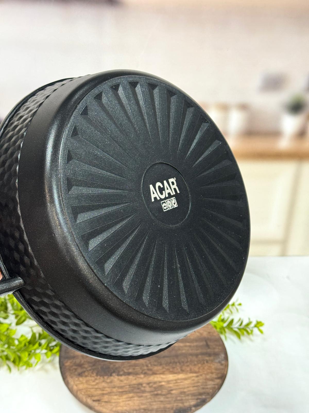 Dıamente 30 Cm Granit Döküm Basık Model Tencere