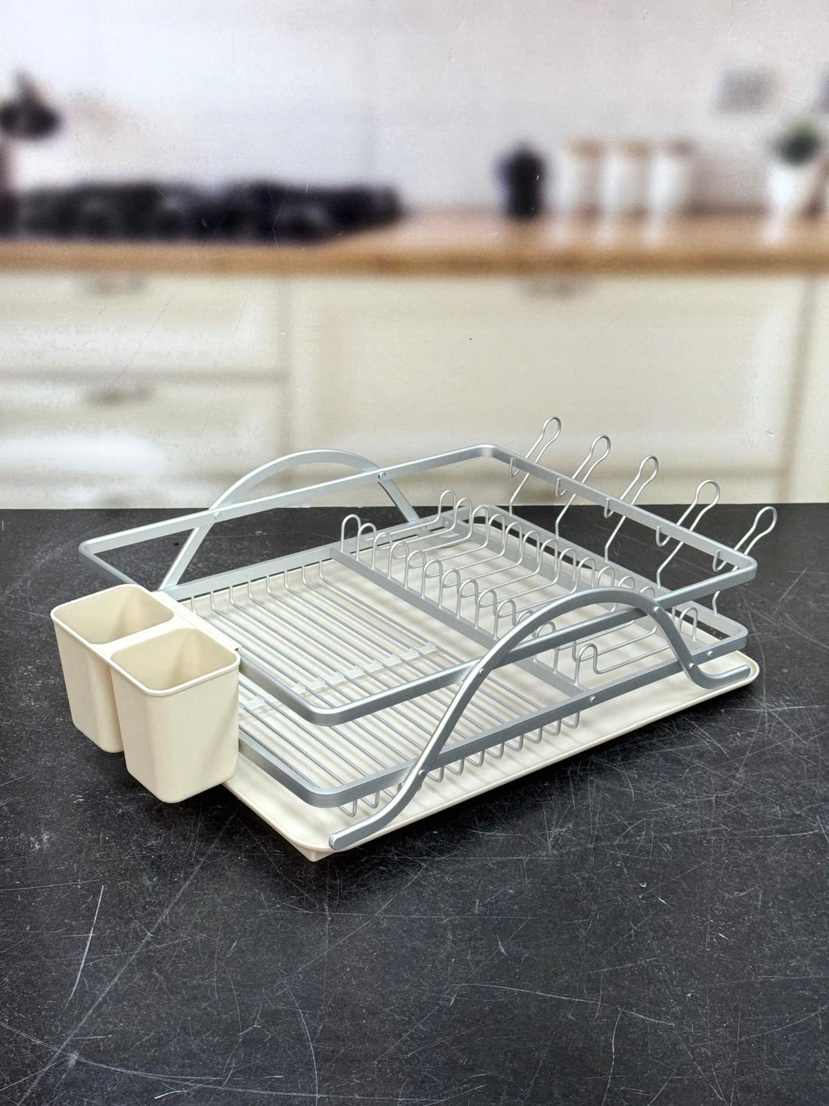 Alüminyum Bulaşık Sepeti Krem