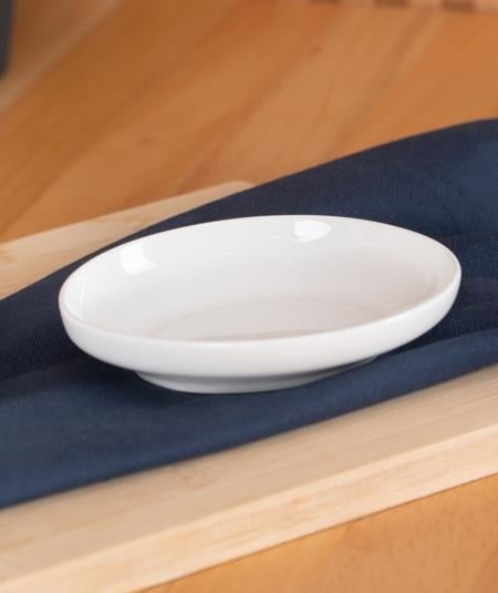 ACAR ARIA COLLECTION PORSELEN OVAL TABAK 13 CM