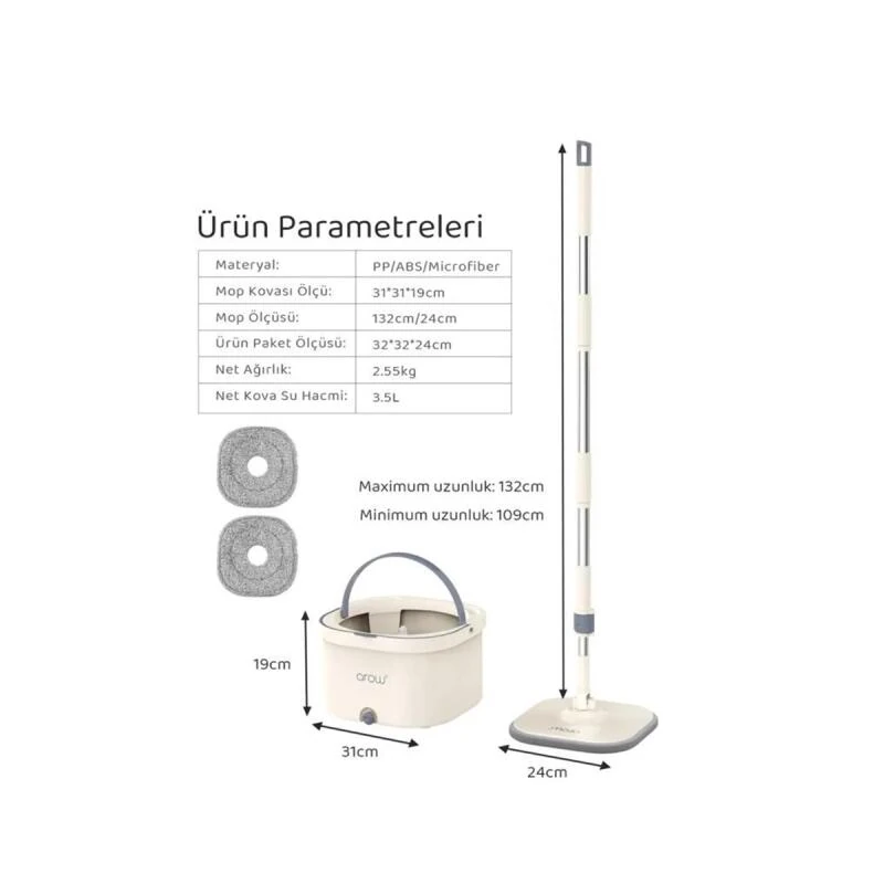 Pro Master Clean Mop Seti