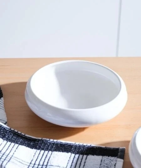 ACAR Bıanco Perla Yuvarlak Kase 18x5 Cm