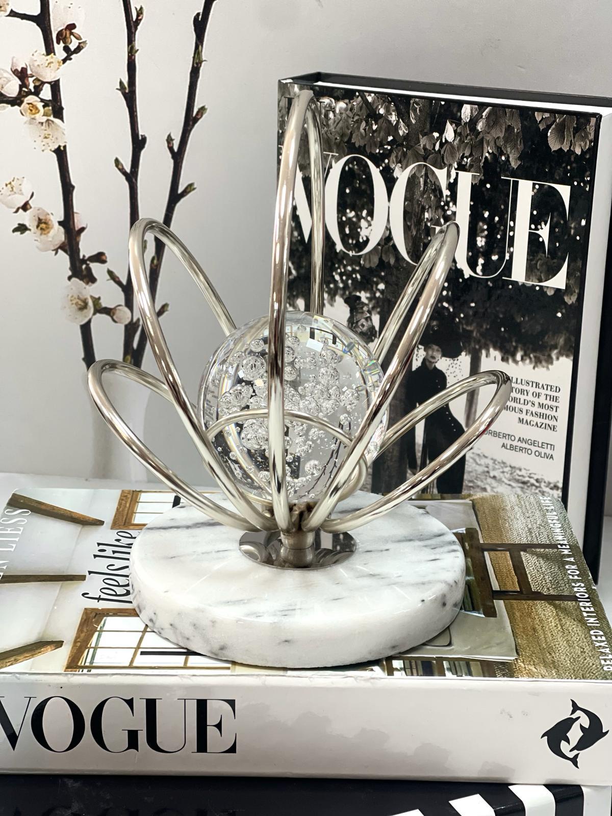 Şahane Home Mermer Kristal Küre