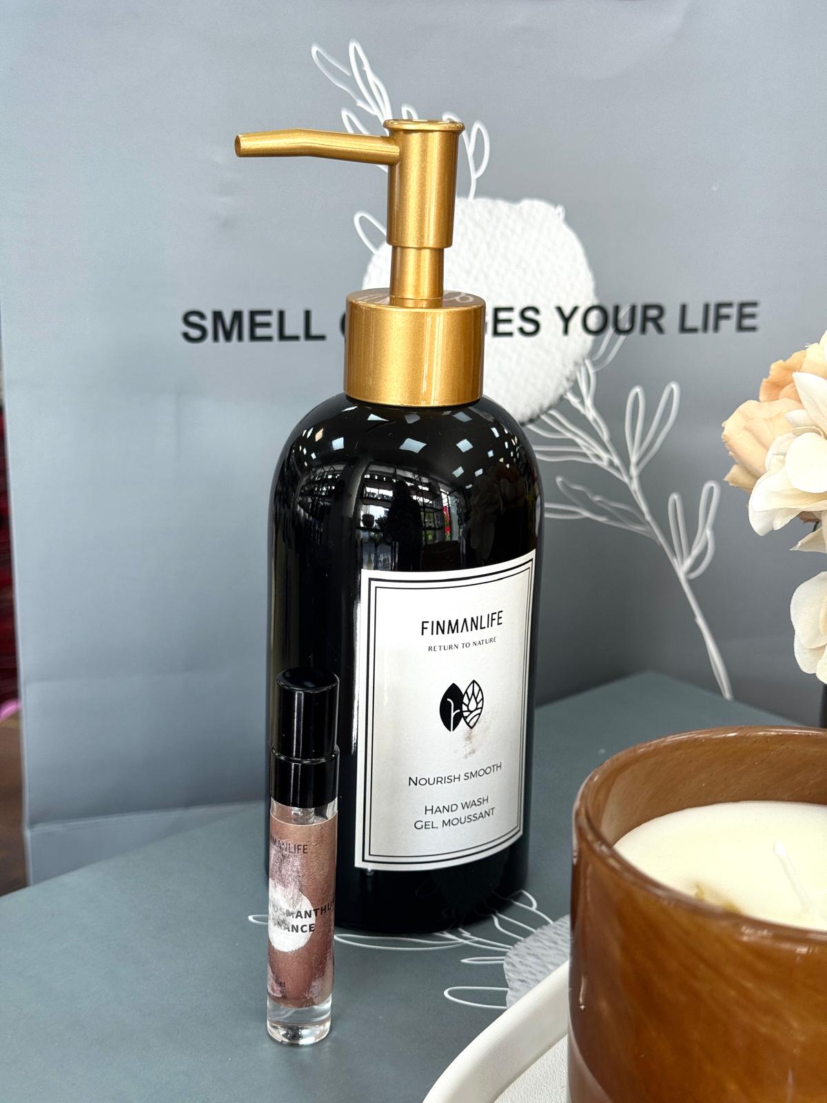 Tasarım Mumluk Seti-Amber