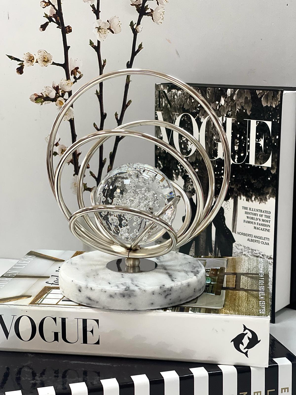 Şahane Home Mermer Kristal Küre